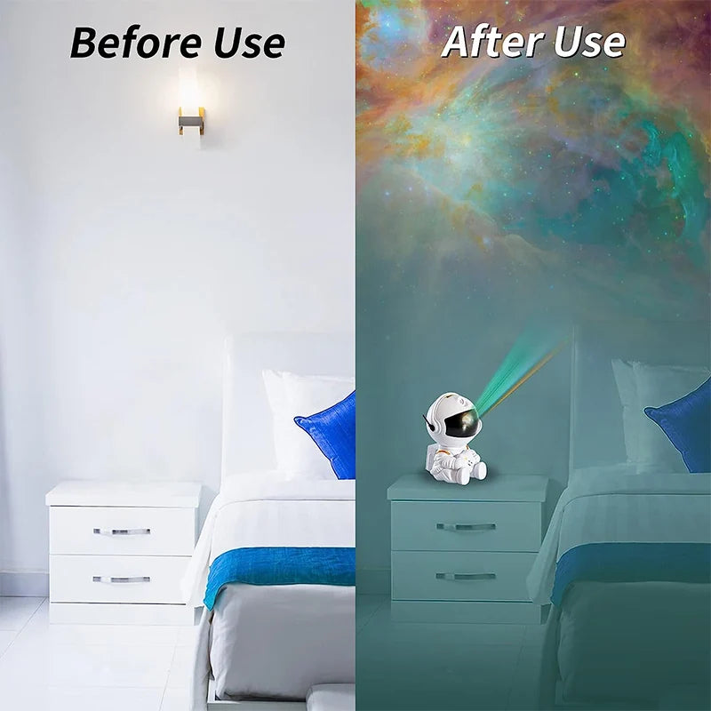 Astronaut LED Galaxy Star Projector